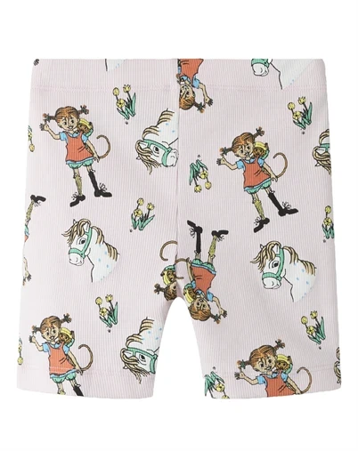Name it - NMFMara Pippi Shorts Leggings - Cradle Pink